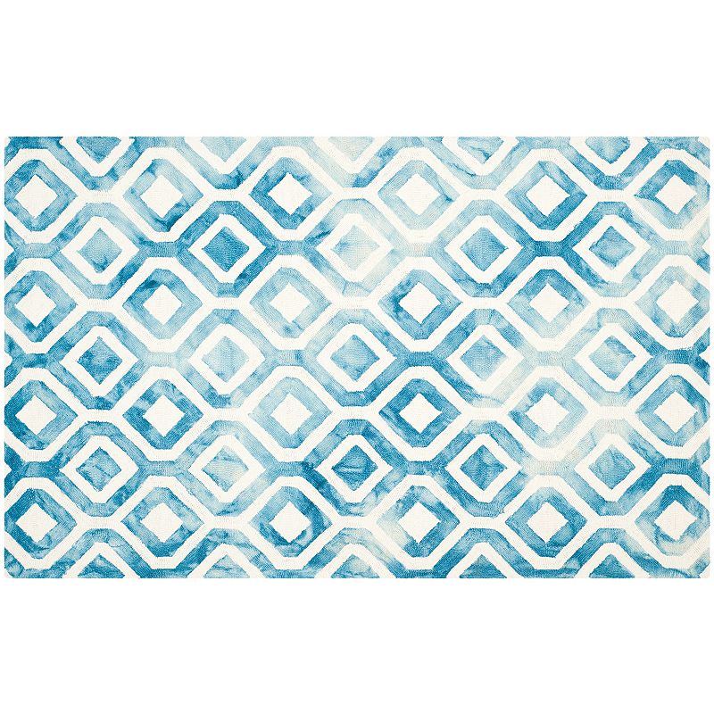 Safavieh Arlo Lattice Dip-Dyed Wool Rug