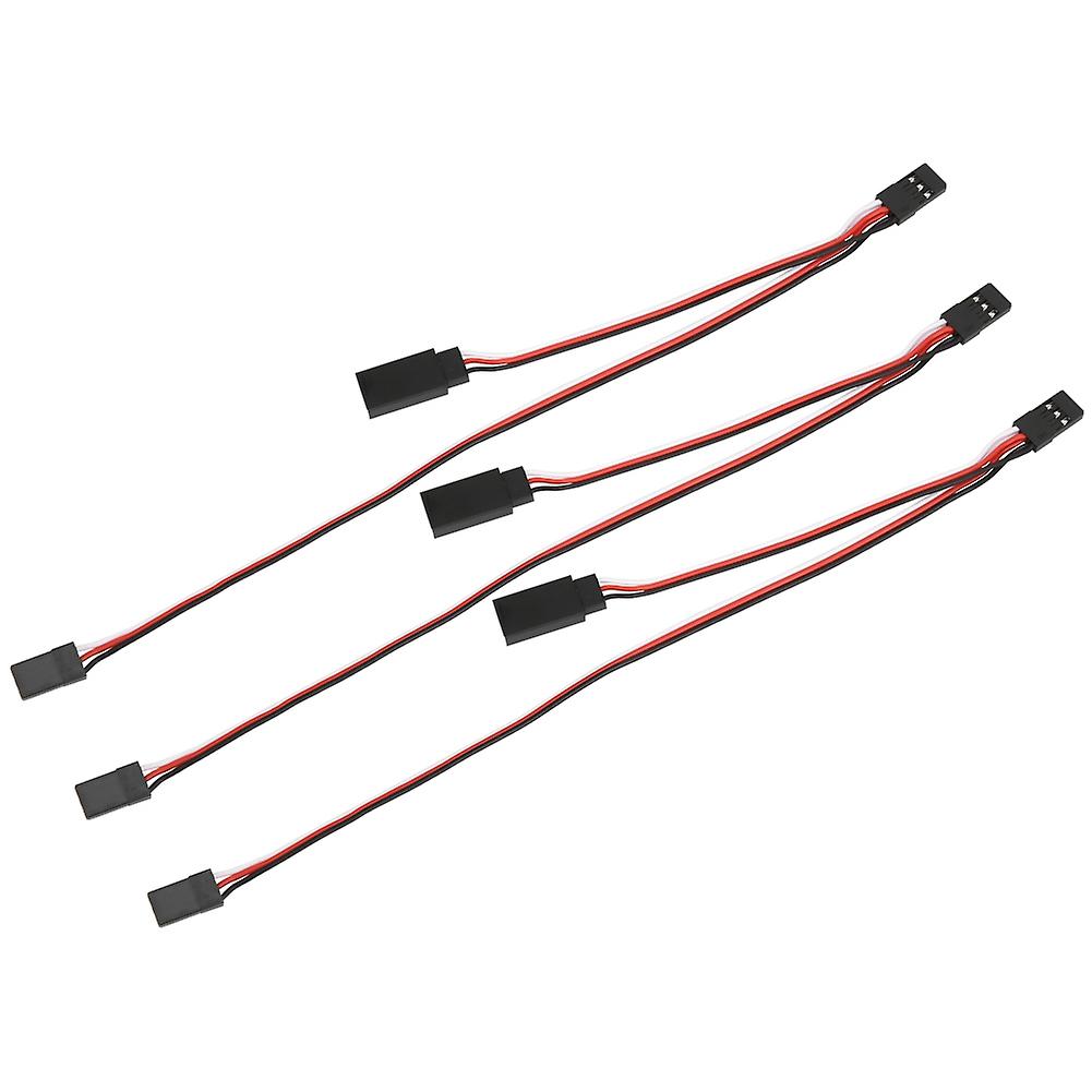 3pcs Rc Car Helicopter Servo Receiver Extension Cord Wire Cable Rc Accessory