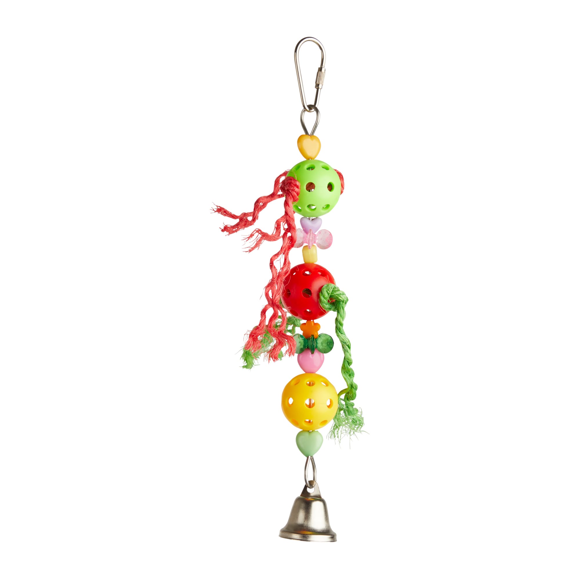 You  Me Tres Huevos Noisemaking Bird Toy， Small