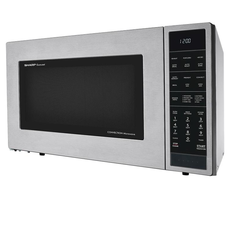 Sharp 1.5 cu. ft. Countertop Microwave Oven with Convection SMC1585BS