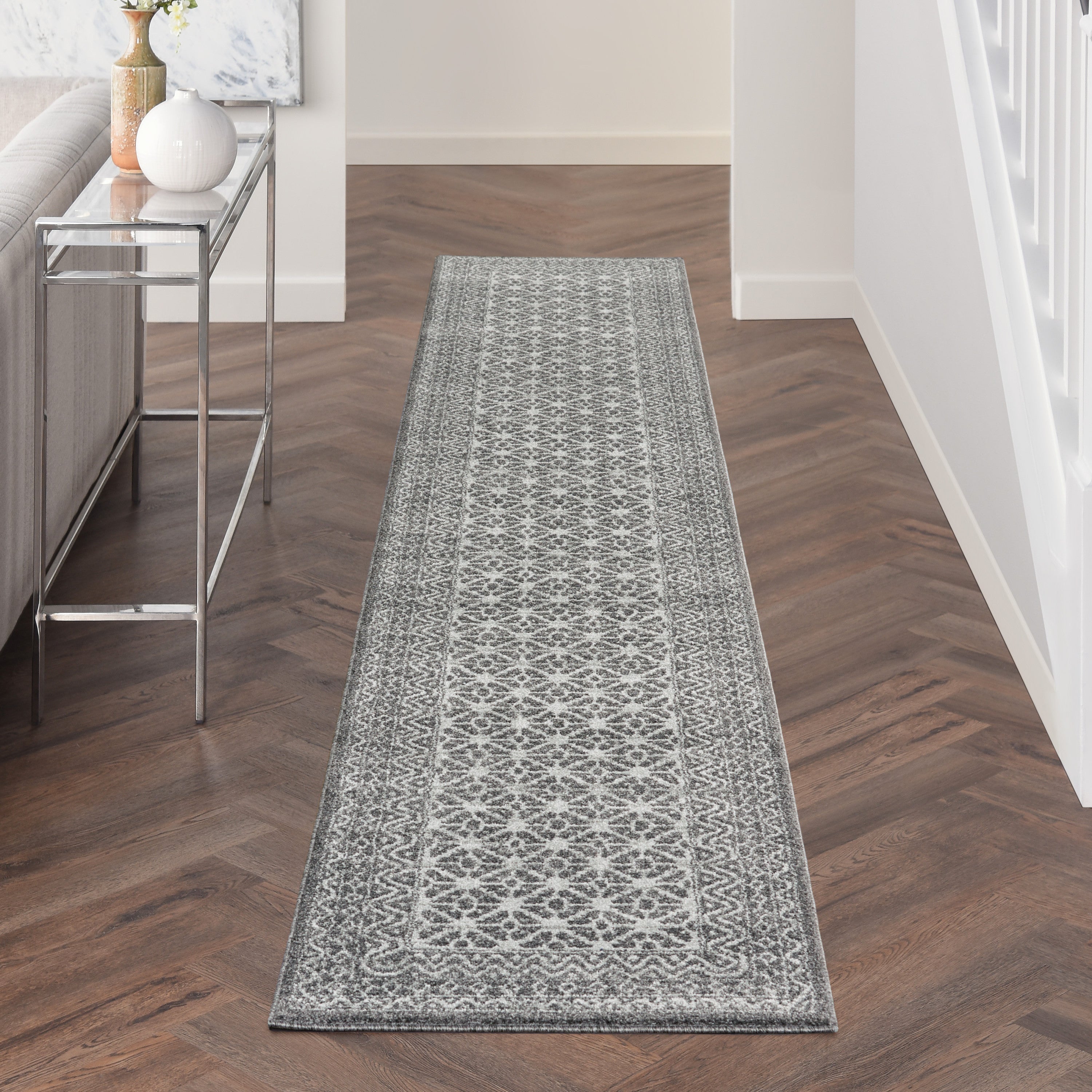 Palermo Charcoal/Silver Rug