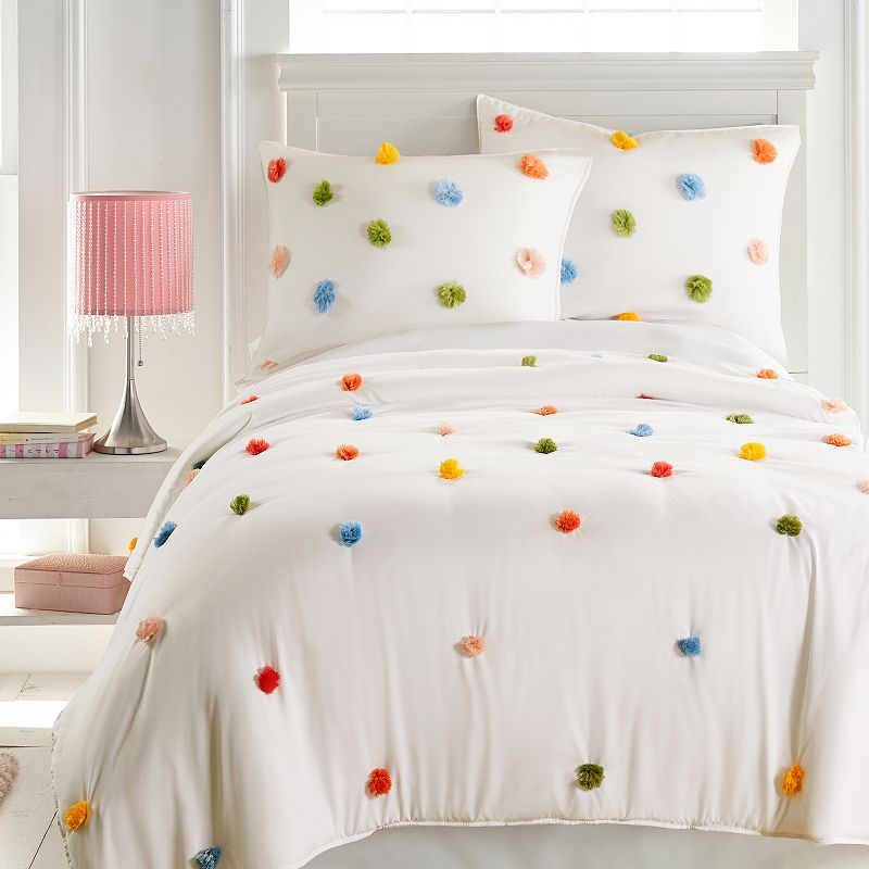 Levtex Home Rainbow Pom Comforter Set and Shams