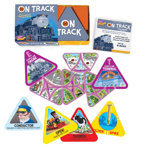 Trend On Track Three Corner Card Game (T20006)