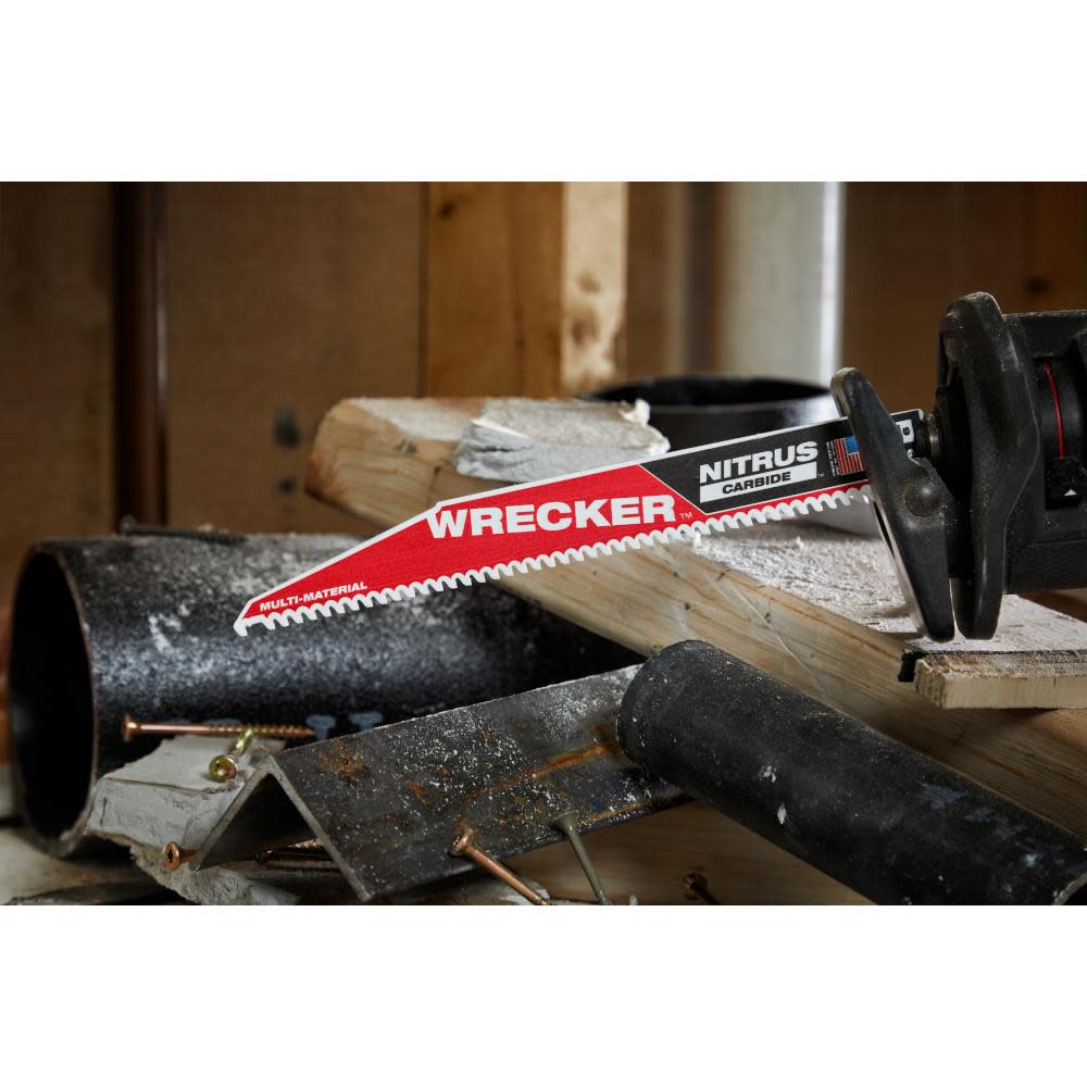 6 WRECKER™ with NITRUS CARBIDE™ 3Pk ;