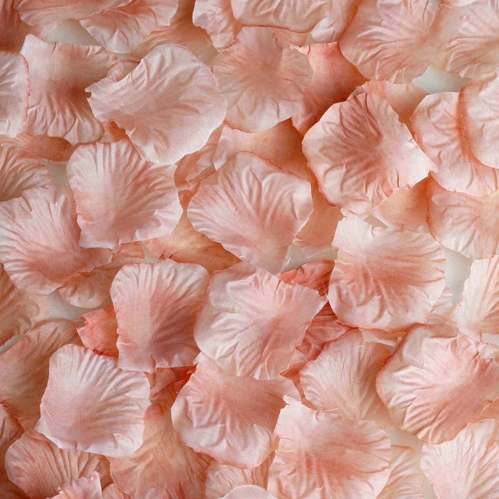 500 Pack Dusty Rose Silk Rose Petals Table Confetti or Floor Scatters