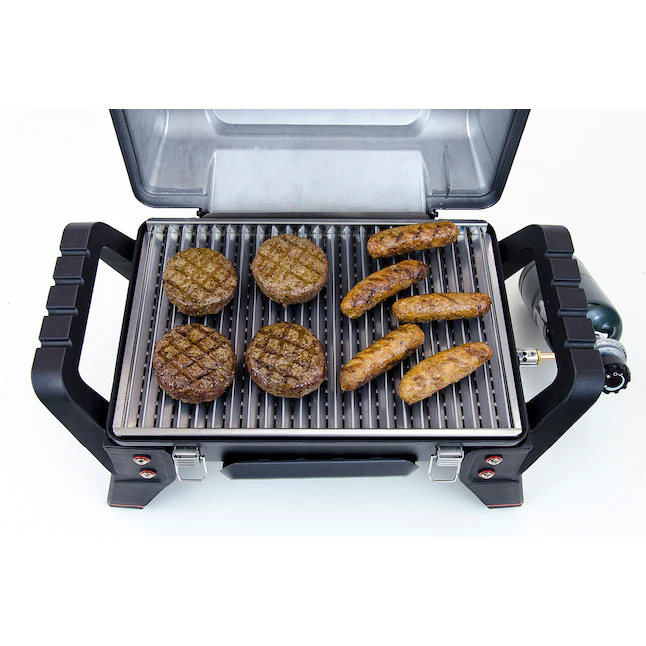 Char-Broil Grill2Go 200-Sq in Grey and Black Portable Gas Grill