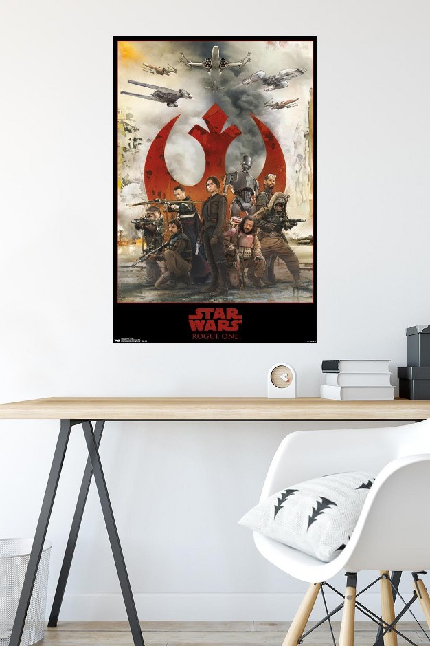 Trends International Star Wars Rogue One Assemble Unframed Wall Poster Prints