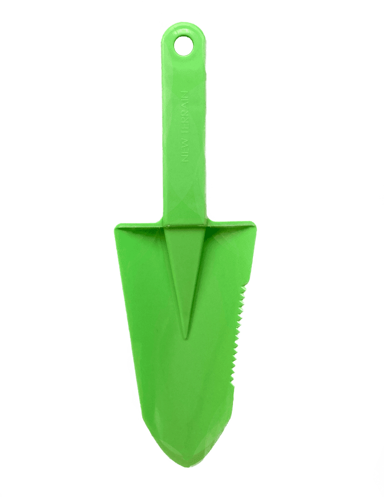 New Terrain Lightweight Backpacking and Camping Trowel, With Saw and Shovel