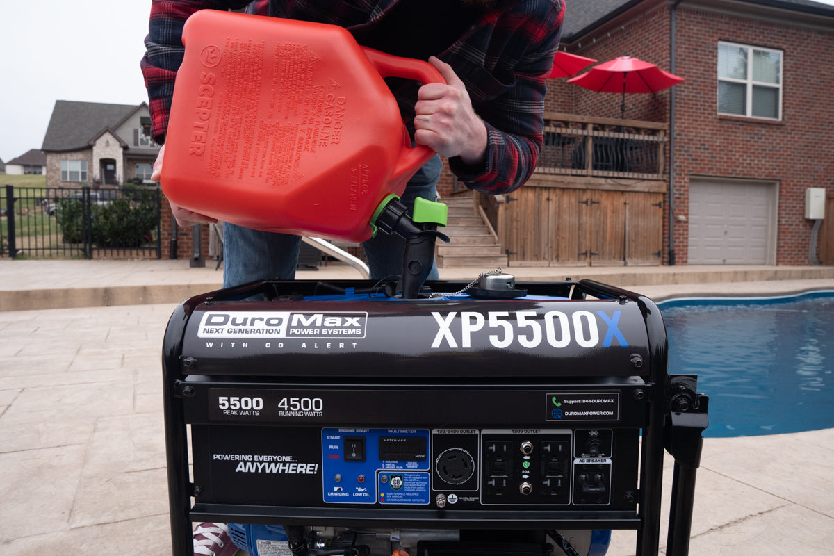 5,500 Watt Gasoline Portable Generator w/ CO Alert