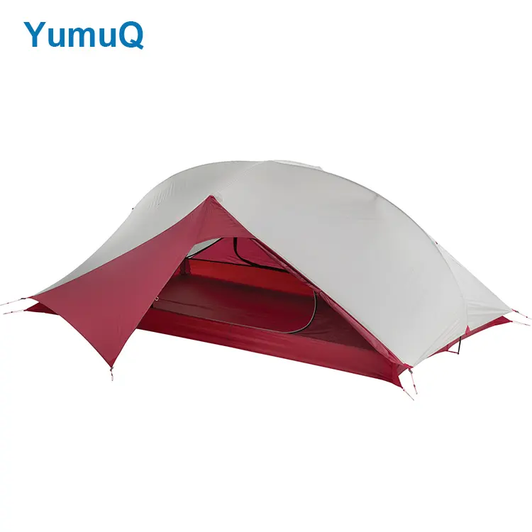 YumuQ 1 2 People Travelling Hiking Outdoor Camping Ultralight Tent a Living Room Lightweight Backpacking