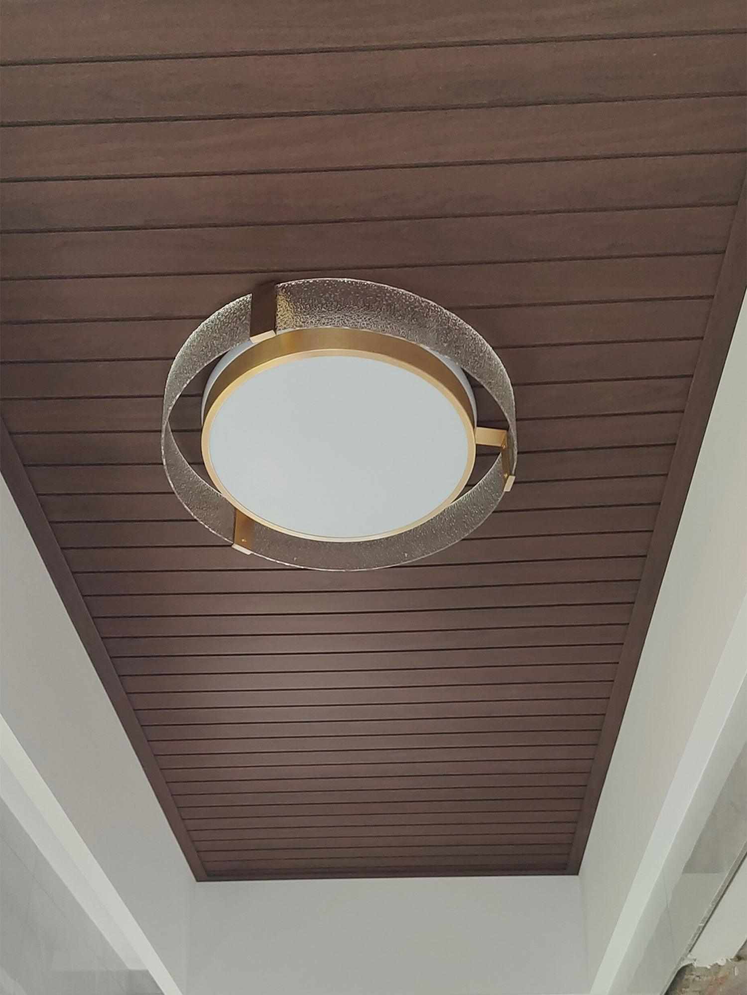 Round Low Profile Ceiling Light