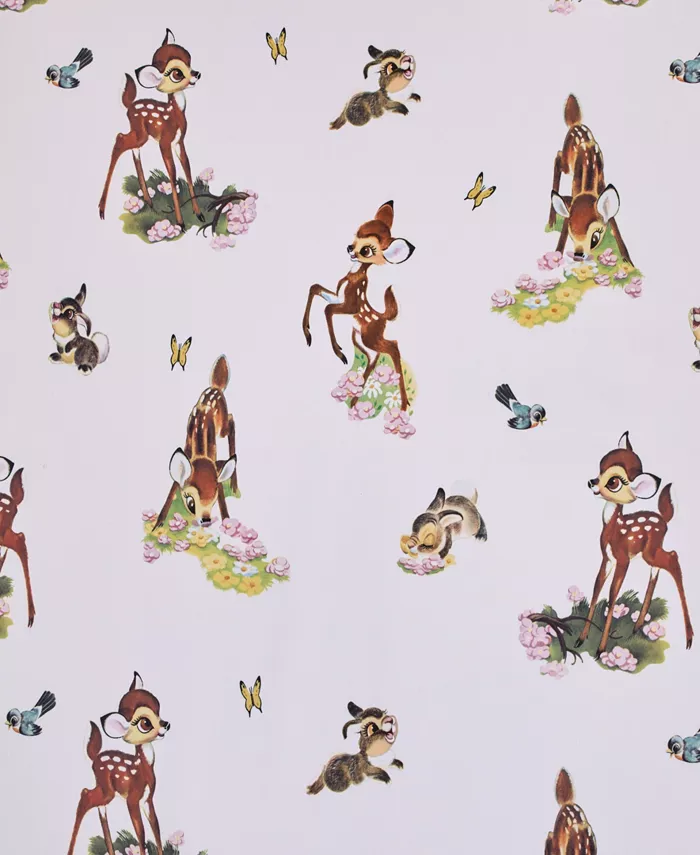 Disney Vintage-Like Bambi Fitted Crib Sheet