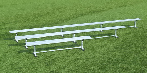 Fisher Athletic Aluminum Benches