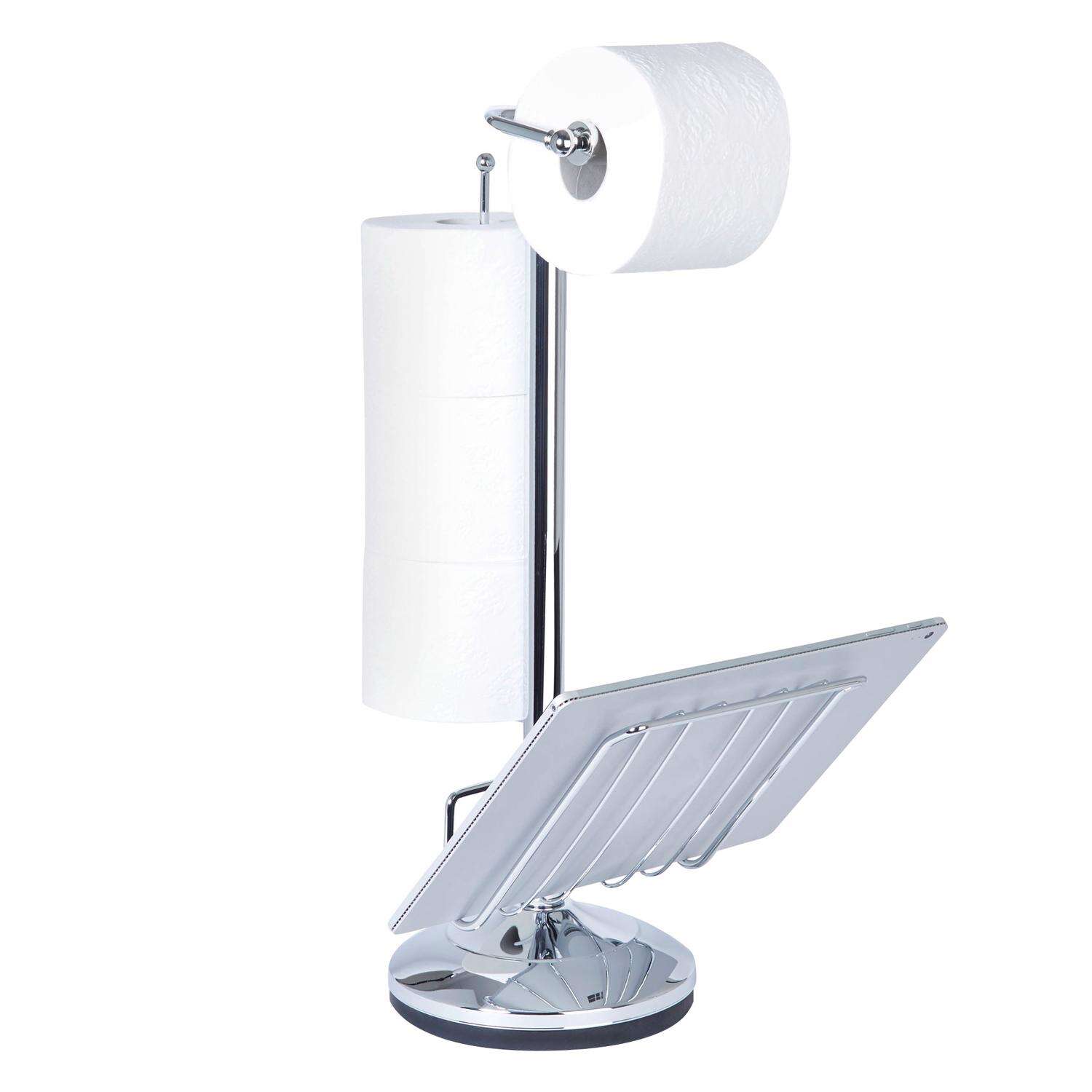 Better Living Chrome Toilet Paper/Magazine Holder