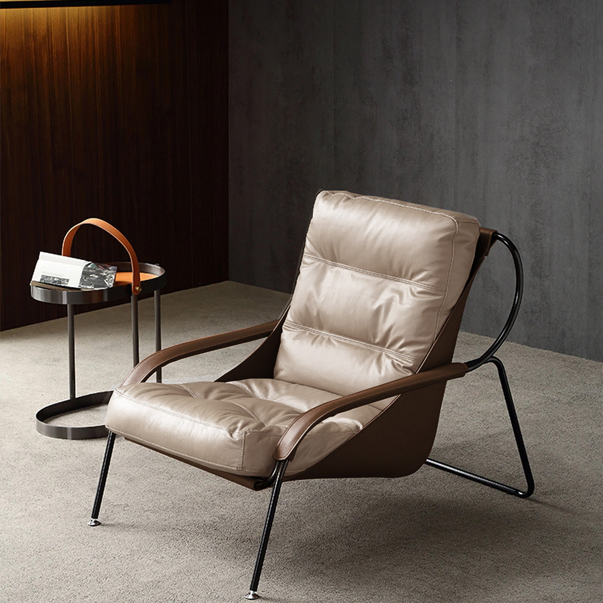 Pavia Lounge Chair Lc042-Beige