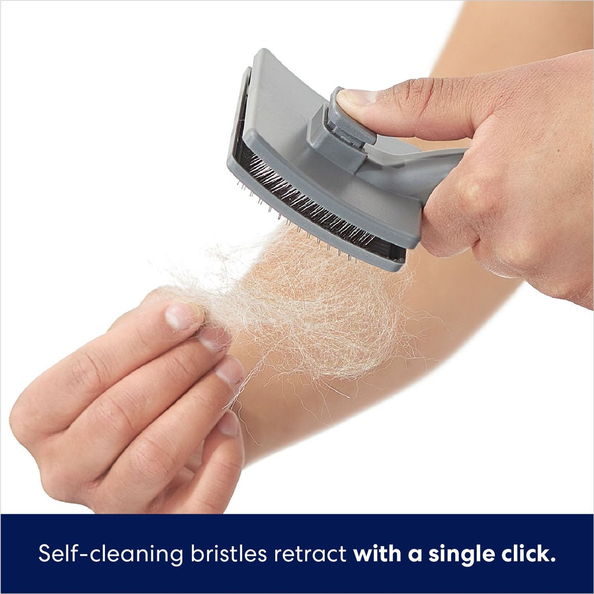 Frisco Self-Cleaning Slicker Dog Brush