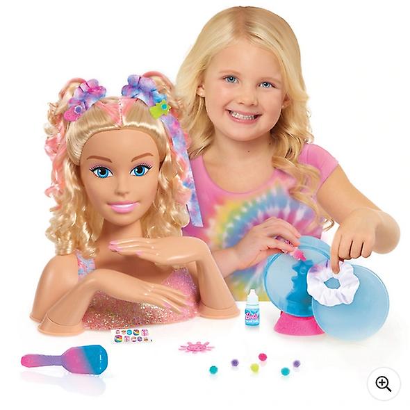 Barbie tie-dye deluxe styling head