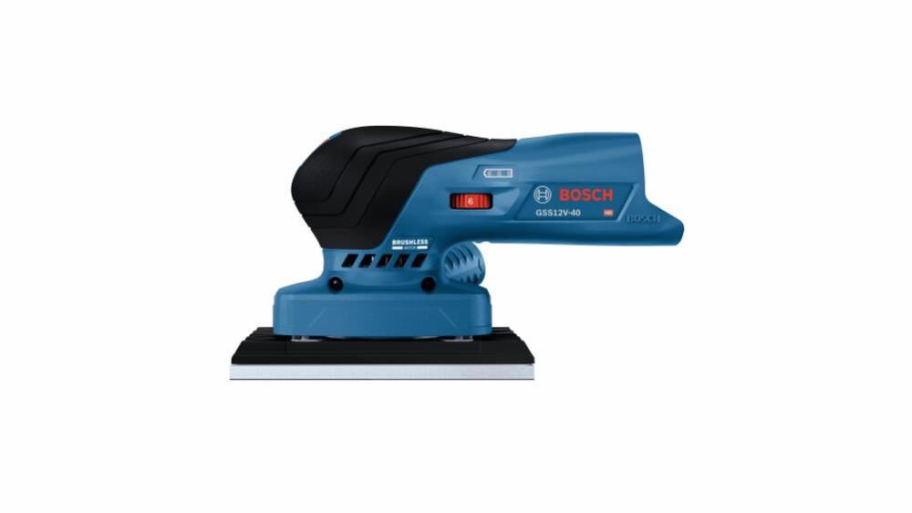 Bosch 12V 1/4 Sheet Orbital Finishing Sander Bare Tool GSS12V-40N from Bosch