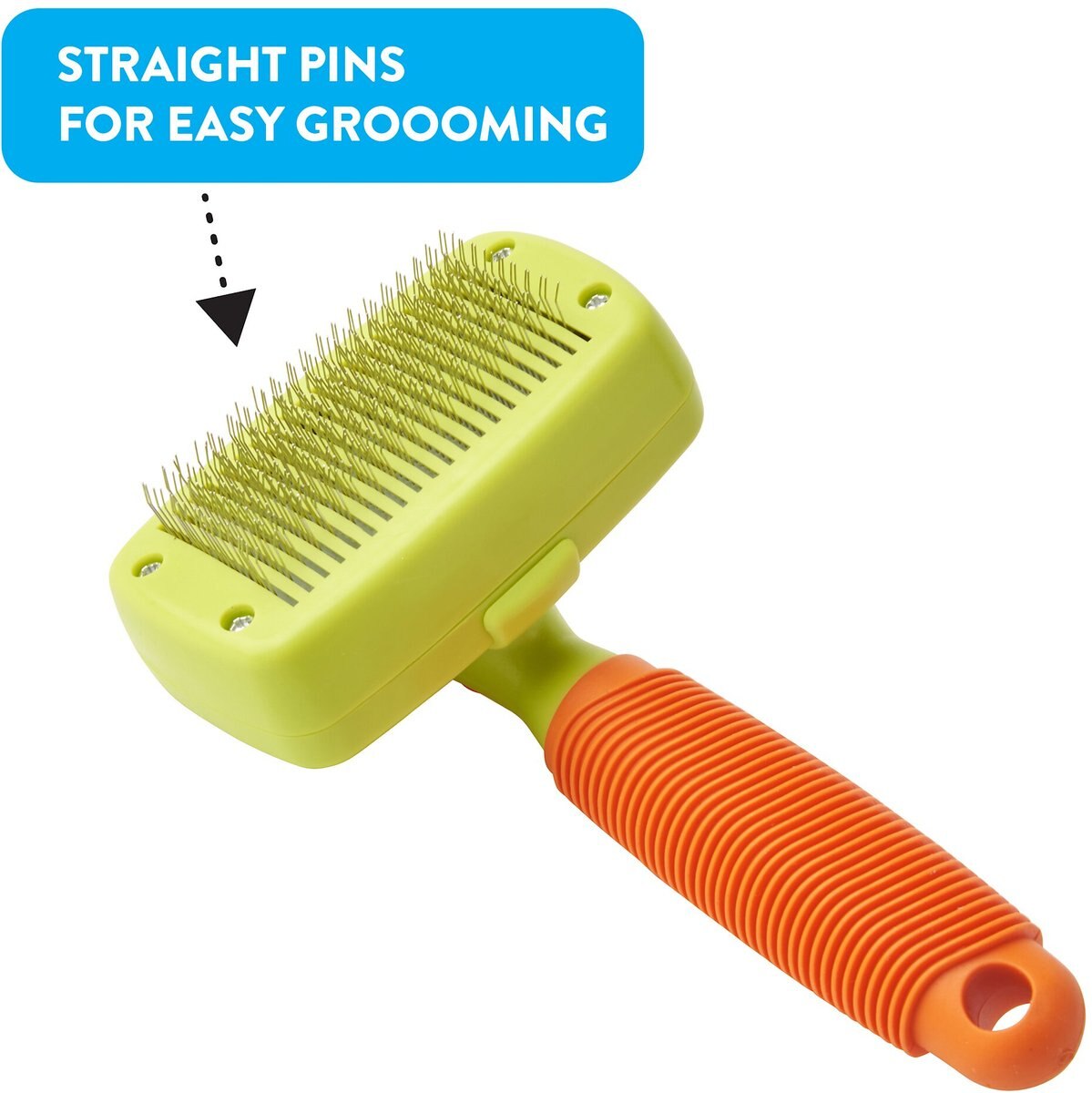 Rinse Ace Self-Cleaning Retractable Bristle Pet Brush