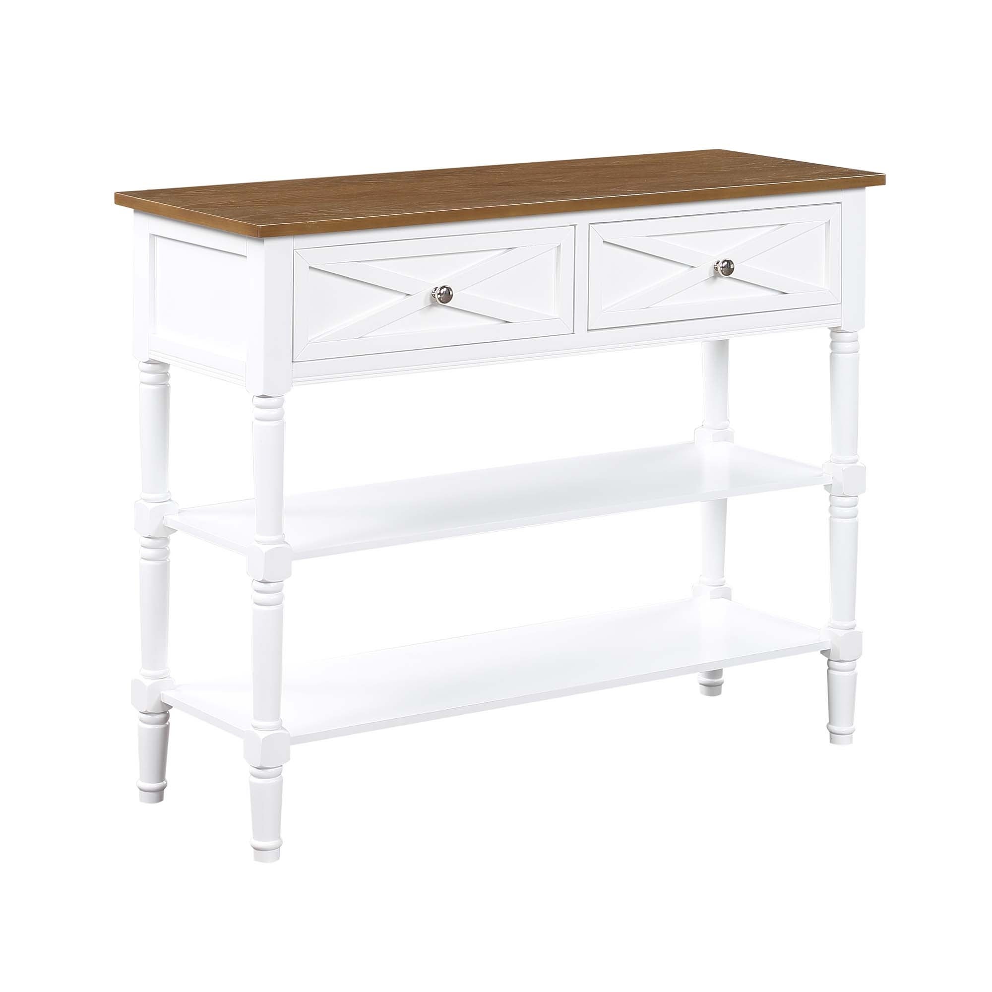 The Gray Barn Cranesbill Country 2 Drawer Console Table