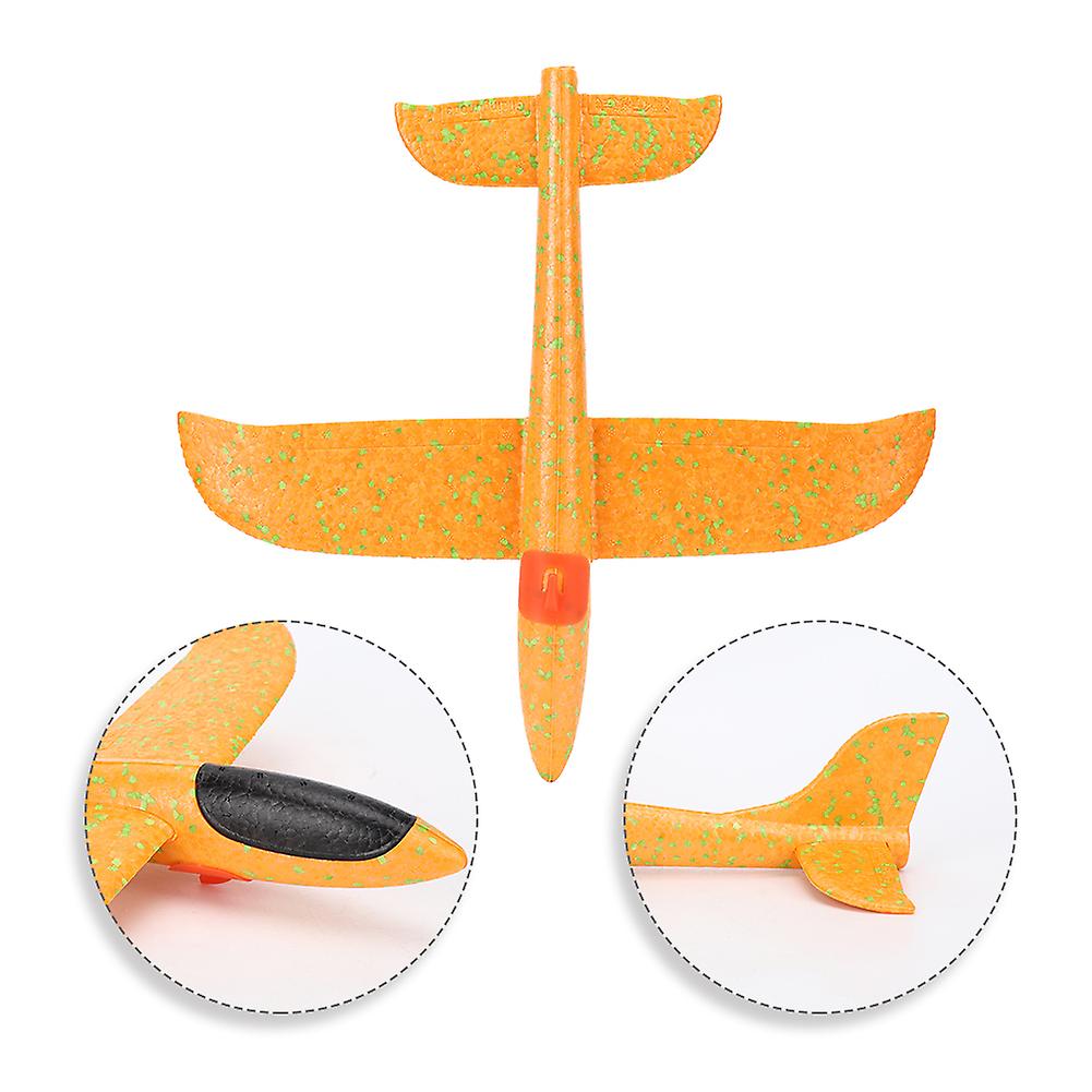 3 Pcs Epp Catapult Airplane Throwing Glider Model Children Educational Parent-child Interactive Toyorange