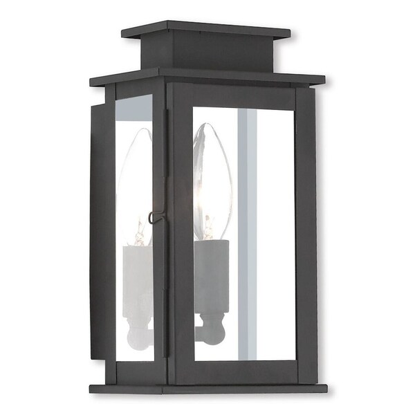 Livex Lighting Princeton Black Single-light Outdoor Wall Lantern Shopping - The Best Deals on Outdoor Wall Lanterns | 21168404