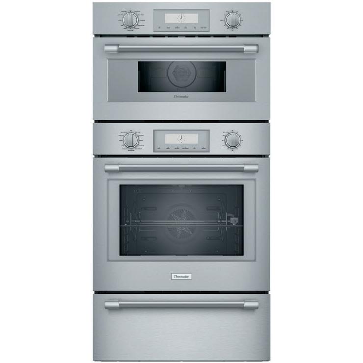 Thermador 30-inch, 8.6 cu.ft. Built-in Triple Combination Oven with Speed Oven PODMCW31W