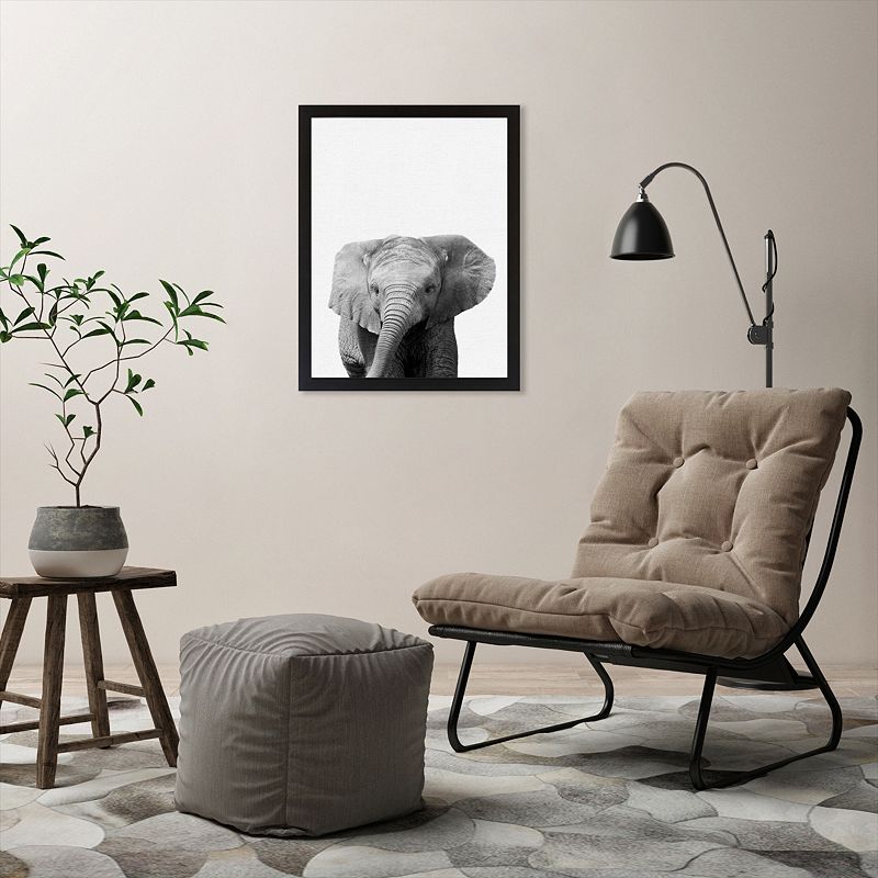 Americanflat Elephant Framed Art Print