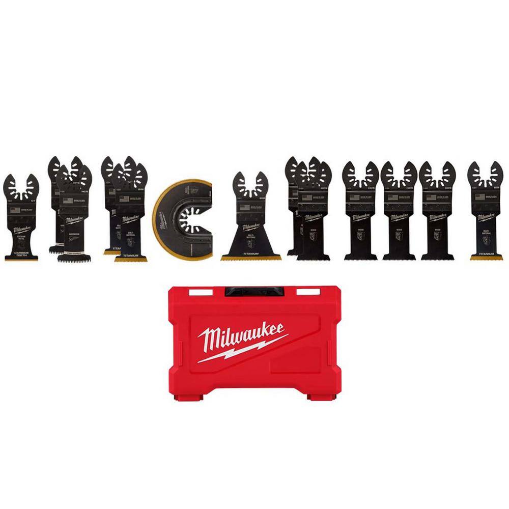 MW Multi-Tool Oscillating Blade Set (13-Piece) 49-25-1103W-49-10-9113