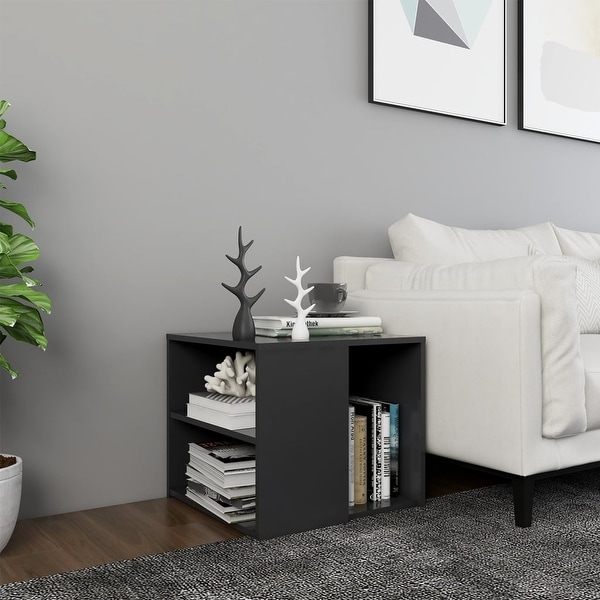 vidaXL Side Table Gray 20