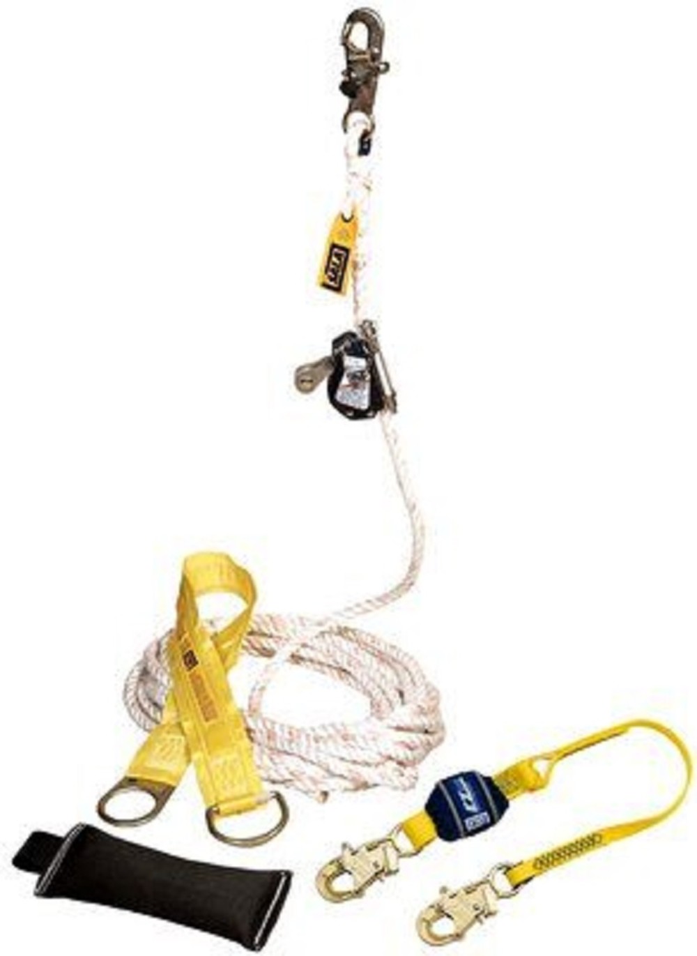 120 Ft. Rope Grab Fall Protection System ;