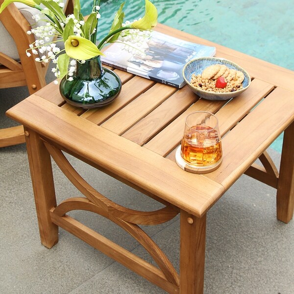 Cambridge Casual Lowell 3Piece Teak Patio Chat Set