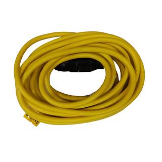 Husky 25 ft. 123 Extension Cord Yellow HD#1004823551