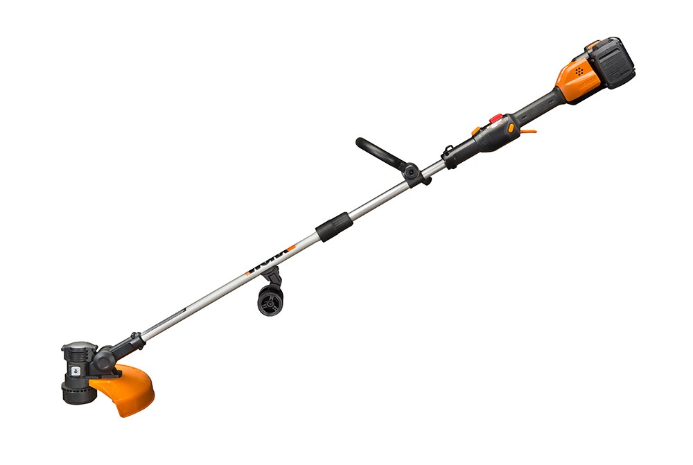 WORX WG184 Power Share POWER SHARE 40-volt Max 13-in Straight Cordless String Trimmer Edger Capable (Battery Included)