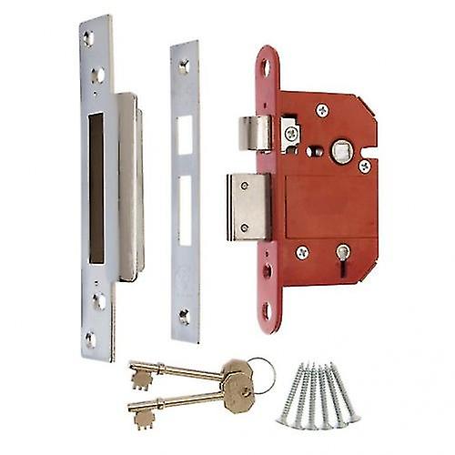 Era Fortress 5 Lever Mortice Sashlock With Satin Effect