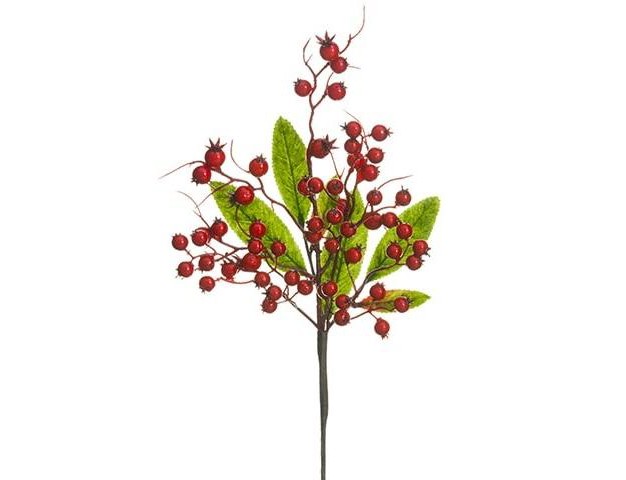 Red Berry Artificial Christmas Spray