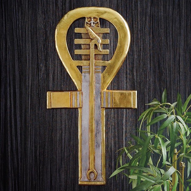 Design Toscano The Ancient Ankh Egyptian Symbol Of Life Wall Sculpture