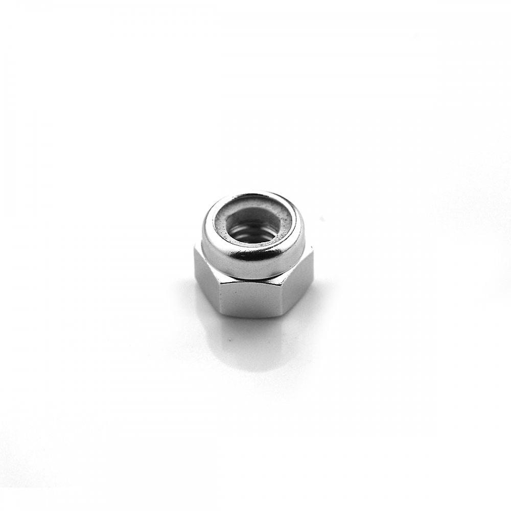 Racebolt Aluminium Nylock Nut M6 X 1.00mm Silver