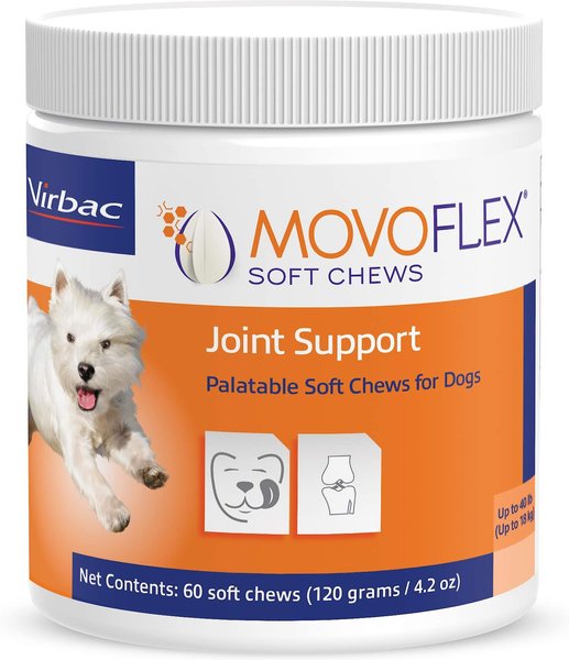 Virbac MOVOFLEX Soft Chews Joint Supplement for Small Breed Dogs