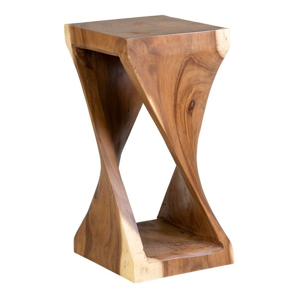 Sculpted Twist End Table