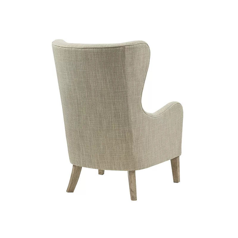 Madison Park Leda Swoop Wing Accent Chair