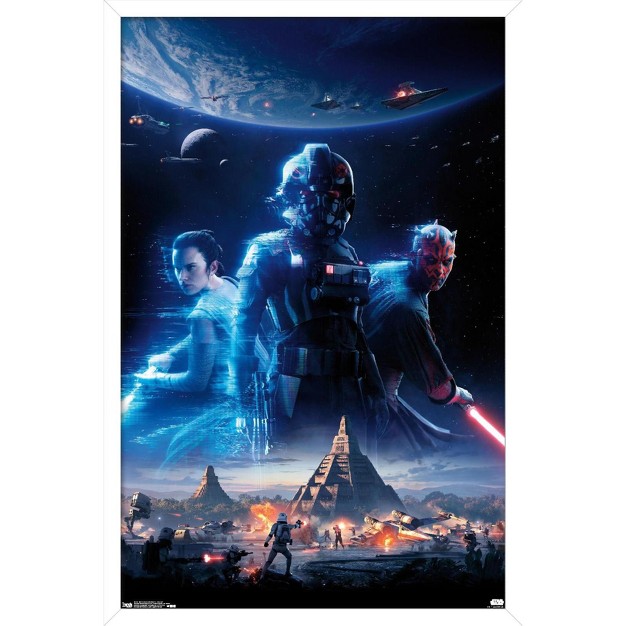 Trends International Star Wars Battlefront 2 Key Art Framed Wall Poster Prints