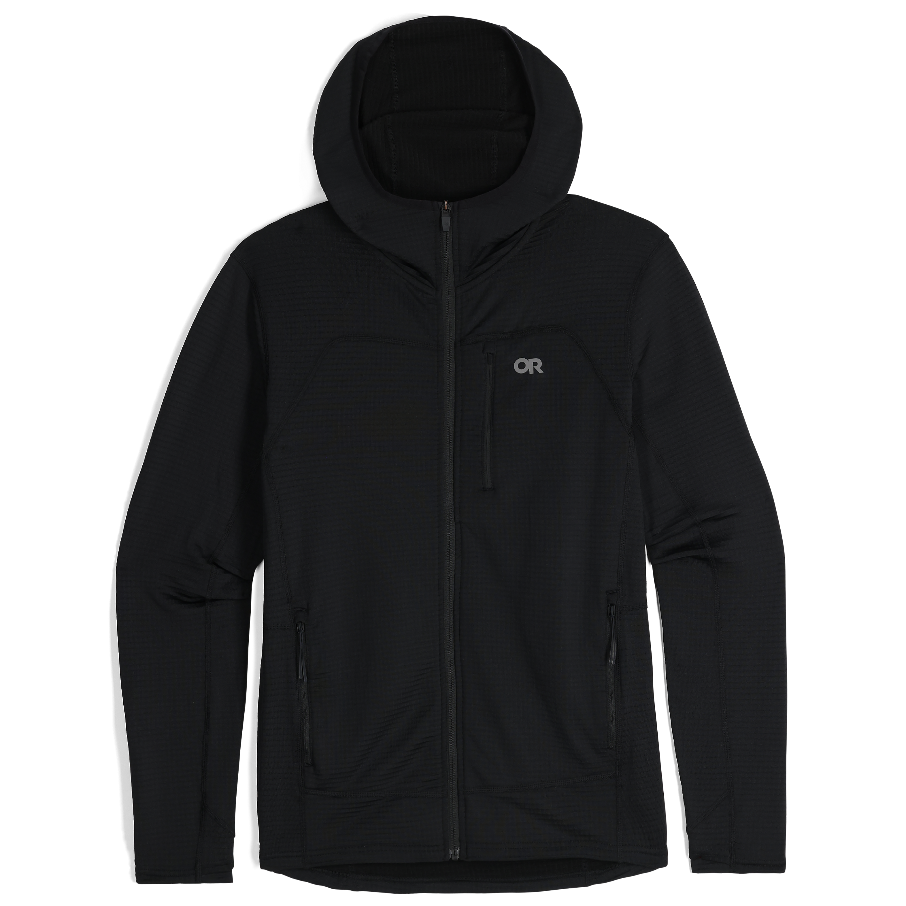 Men's Vigor Grid Fleece Full Zip Hoodie