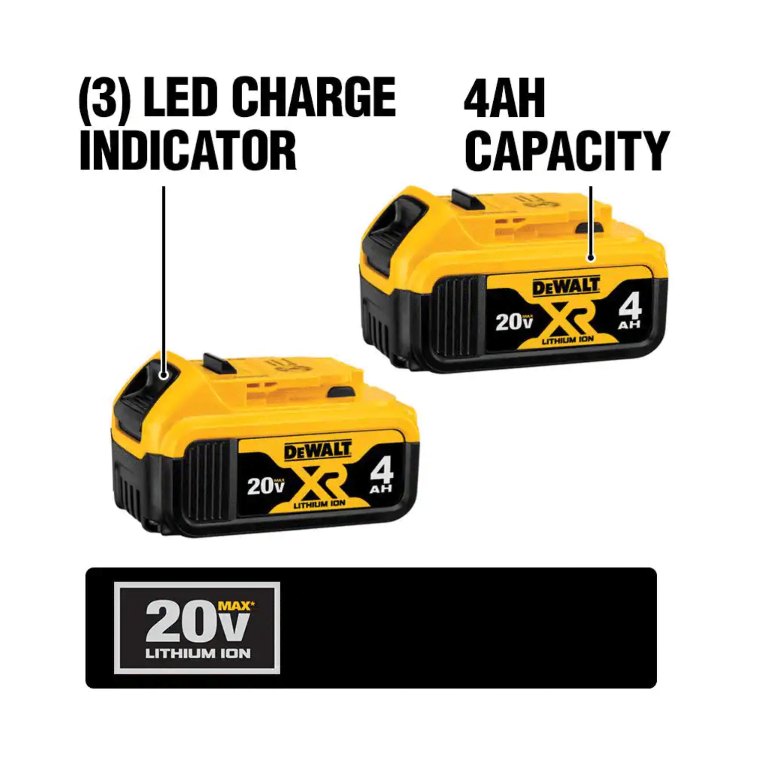 Dewalt 20V Max XR Cordless Brushless Hammer Drill/Impact Combo Kit (2-Tool) with (2) 20-Volt 4.0Ah Batteries and Charger (DCK299M2)