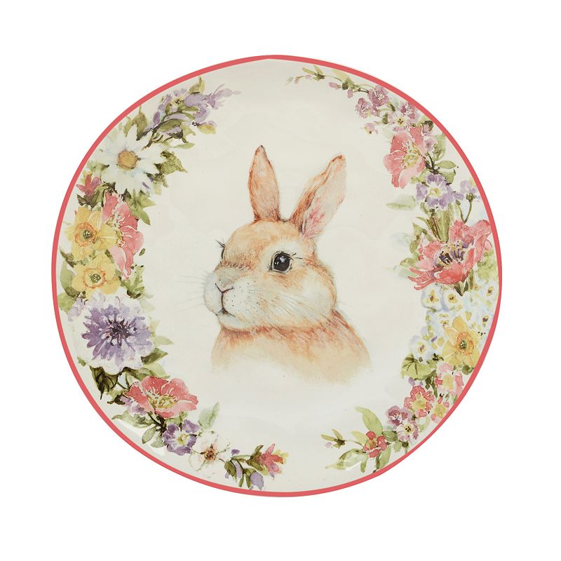 Certified International Easter Garden 4-pc. Salad Plate Set