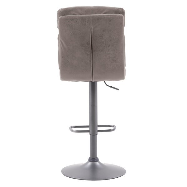 CorLiving Palmer Adjustable High Back Barstool