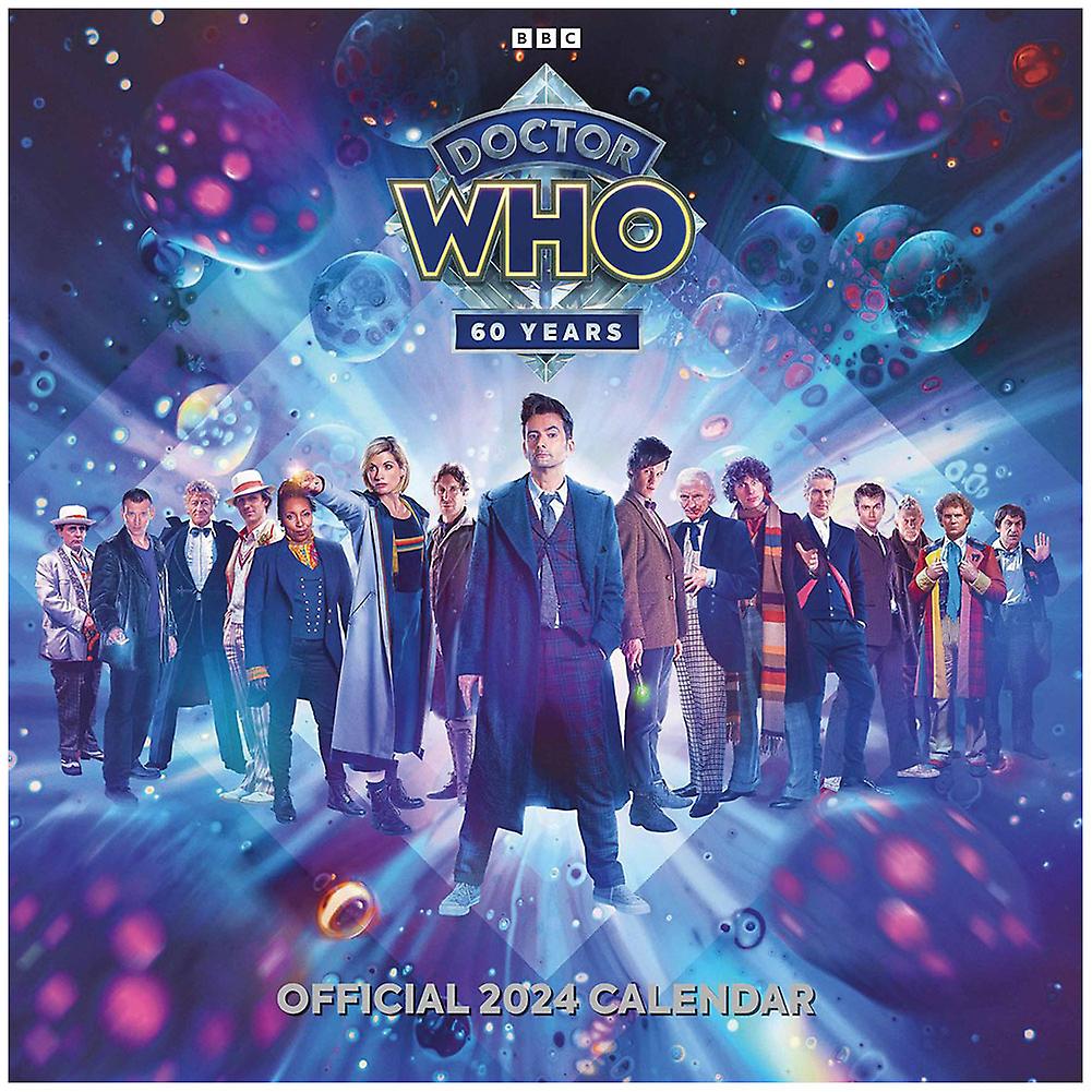 Doctor Who 2024 Square Wall Calendar