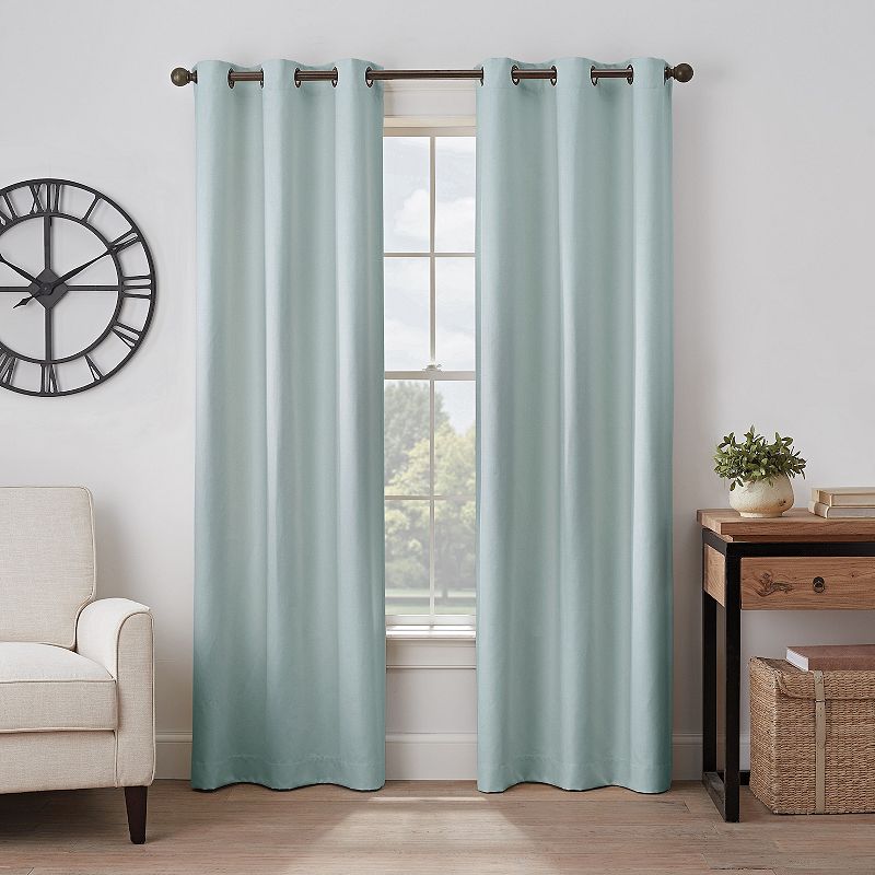 eclipse Gabriella Absolute Zero 100% Blackout 1-Panel Window Curtain