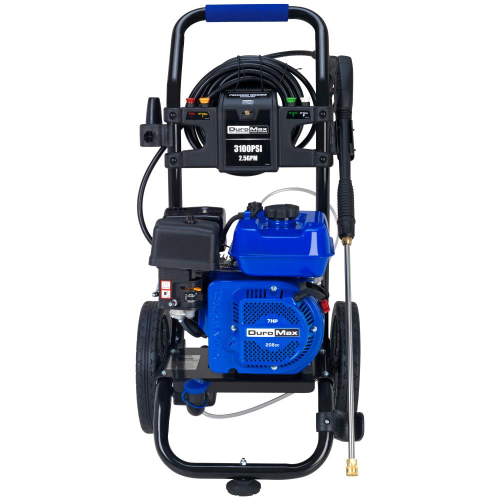 DuroMax 7Hp 3100 PSI Gas Powered Pressure Washer ;