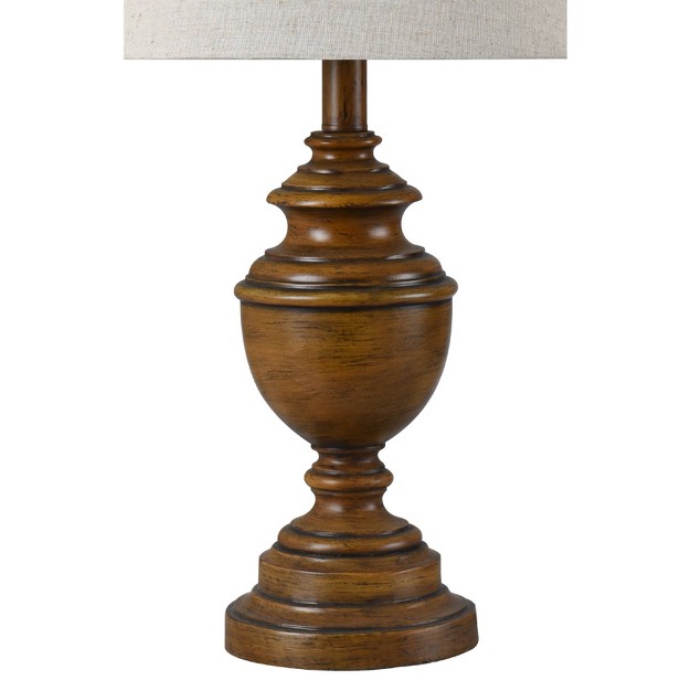 French Oak Marion Table Lamp Light Beige Stylecraft